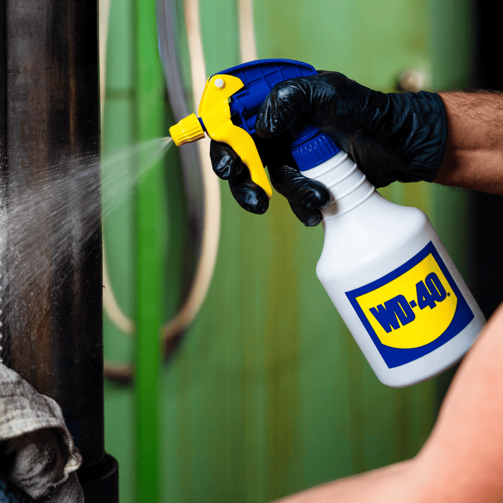 WD-40 sprayflacon toepassing