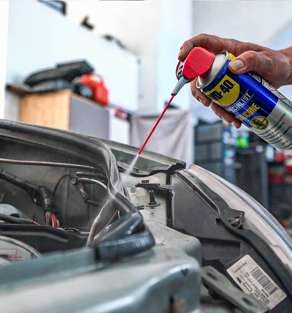 WD-40 Specialist Siliconenspray autorubbers
